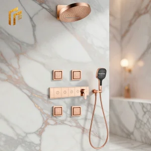 Brass Rain Shower