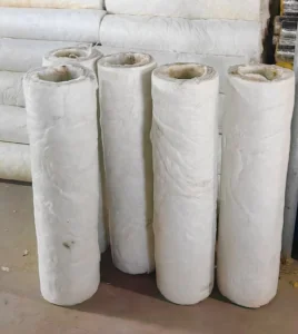 China Ceramic Fiber Manufacturing Vacuum Formed Shapes Insulation Sleeve Tube