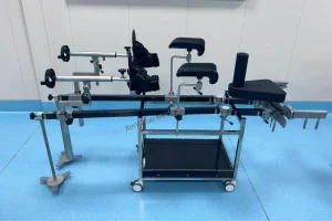 Double Joint Carbon Fiber Orthopedic Traction Frame for Operating Table