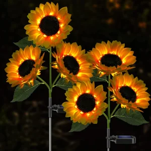 Decorative Solar Sunflower