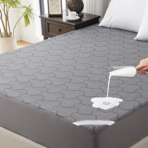100% Protetor de Colchão Impermeável Confortável Protetor de Colchão com TPU Premium