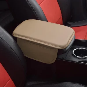 Car Center Console Cover Luxurious Microfiber Leather
