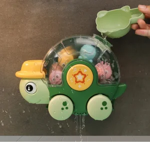 Brinquedos de Banho de Tartaruga Bebê para Crianças de 4-8, Presente de Páscoa Natal Aniversário