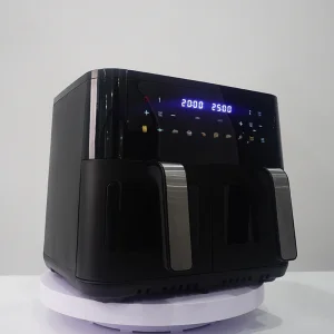 Dual Air Fryer with Two Baskets Independent Cooking Zones