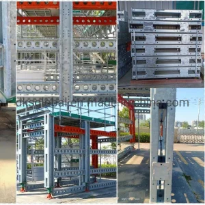 Prop Hot DIP Galvanized Steel Used Facade Scaffolding Kwikstage Scaffolding System