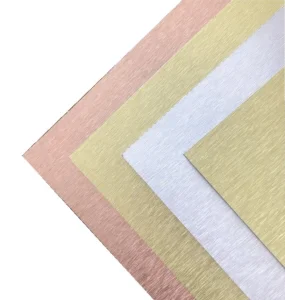 Different Colors Metallic Aluminum Composite Panels ACP Aluminium Exterior Interior Decoration Material
