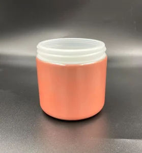 Candy Honey Jar Biscuit Food Plastic Wide Mouth Bottle Pink Jar Food Grade Empty Plastic Jar