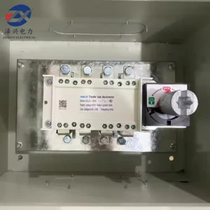 diesel generator control type dual power fire suppression system