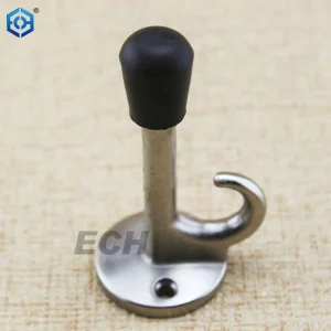 Unusual Zinc Alloy Rubber Stopper for Glass Shower Door