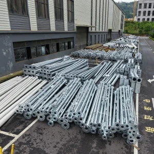 China Supplier Solar LED Street/ Road Light with Solar Panel Automatic Cleaning System Galvanized Steel Pole