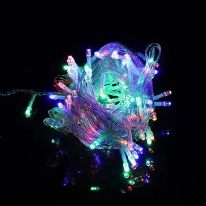 Holiday Outdoor IP44 Multicolor Garden Lights Landscape Warm White Yard Patio Wholesale Connectable Decorative LED String Lights