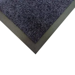 Grey\/Black 80 X 120 Cm Heavy Duty Slip Resistant Barrier Door Floor Mat