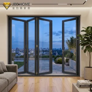 Heavy Duty Patio Door Aluminum Bifold Folding System