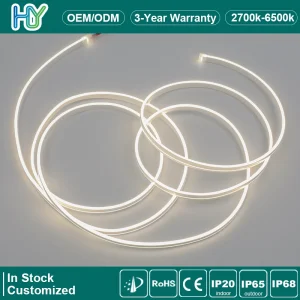 3 Anos de Garantia LED Neon Flex Curvável IP65 Fita LED RGB Tubo de Silicone Curvável LED Neon Impermeável para Teto Escada Jardim Paisagismo