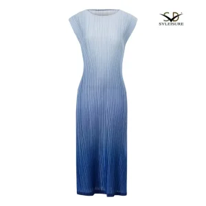 China Women's Printed Sleeveless Midi Dress Manufacturer, Exporters