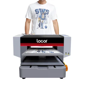 Locor White Inks A3 Impressora DTG Printer Plotter Direct Printing T Shirts Garments Clothes Machine DTG Printer