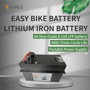 Auto Parts LiFePO4 Battery Electric Vehicle Battery High-Temperature Resistant Solar Power Station 48V/60V 100A Batteries for Low Speed Evs