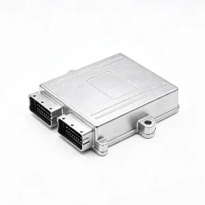 Vehicle Control Unit 2 Holes 24 Pin Auto ECU VCU Aluminum Case Custom Die Casting Parts