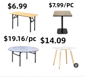 PVC Folding Rectangular Table