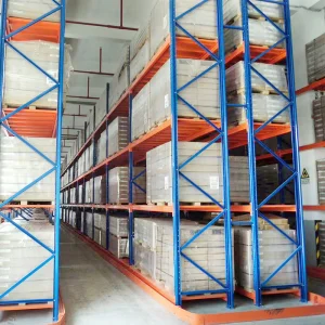Conexión Atornillada de Alta Resistencia Montaje Rápido 8m Sistema de Estanterías de Paletas Vna