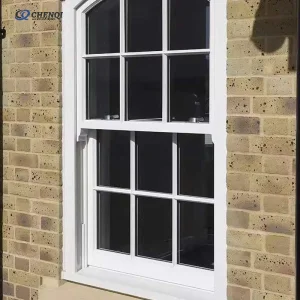 French UPVC Hung Windows