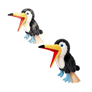 Animal Hand Puppets Bird Plush Puppet Toys Role-Play Puppets for Kids Storytelling Imaginative Pretend Play Teaching Preschool
