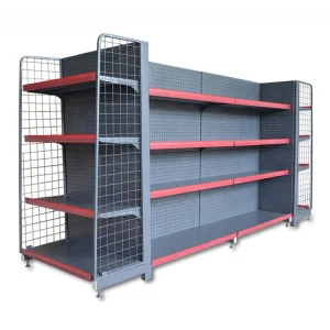 Customized 5-Layer Metal Supermarket Shelves