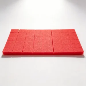 15*15*3.8mm on Rolls Red PVC Pads Rubber Adhesive Cling Foam Glass Shipping Separator Pads