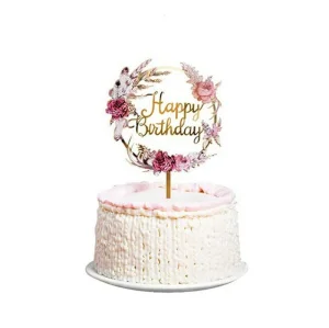 Acrylic Cake Toppers