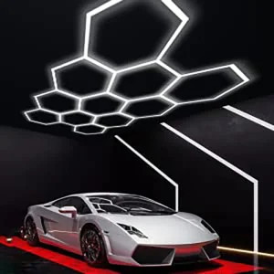 DIY Combination Geometric Hexagonal Led Panel Light Hexagonal Led Light for Garage Ceiling