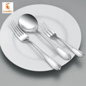 Conjunto de Talheres de Aço Inoxidável Liso