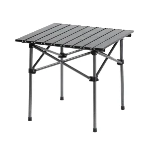 Factory Promotion Price Portable Folding Picnic Table Outdoor Metal Tables for Camping Hiking Fishing Travel Beach