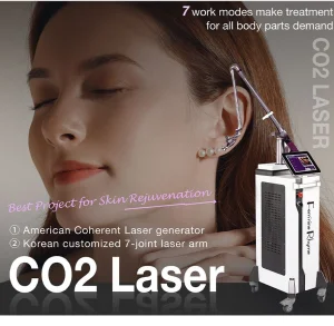 Premium RF Microneedling and CO2 Fractional Laser Device