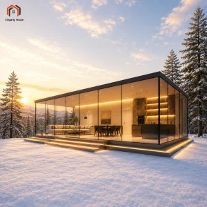 Luxury Modern Prefab House Sunrooms Mobile Home