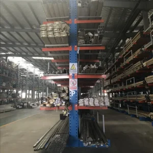 Sistema de Estante Cantilever de Alta Carga Direto de Fábrica, Multi Camada, Personalizado, Pesado para Armazenamento de Barras