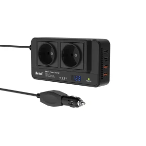 Portable Solar Power Inverter 200W Universal DC to AC Inverter Socket Converter