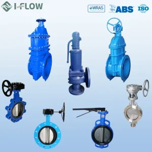 Cast Iron Steel Full PTFE Lined Flange End Wafer Type Butterfly Valve