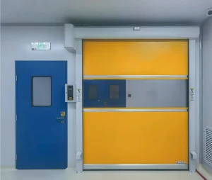 Automatic Industrial PVC High Speed Fast Acting Rapid Rolling Shutter Door