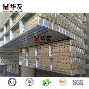 SGS Certified Building Material Galvanized Walk Steel Board Scaffolding Steel Plank with Hook