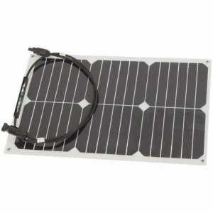 Ultra-Lightweight 100W Flexible Thin Film Solar Panel Shingle Cell Technology High Efficiency Monocrystalline PV Module for off-Grid RV Caravan Boat