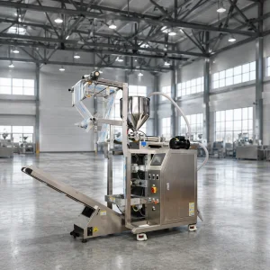 Irregular Shape Sachet Automatic Wrapping Filling Machine