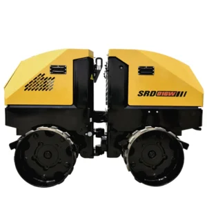 Shantui 1.5 Ton 1.6t Double Drum Mini Road Roller Srd016W Trench Roller