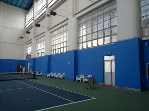 Fabric Wrapped Cloth Covered Fiberglass Acoustic Wall Panel for Gym and Sports Center