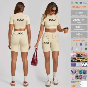 Custom Logo Yoga Set Quick Dry