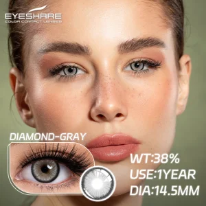 Eyeshare Hydrogel Daily Yearly Blue Color Lenses