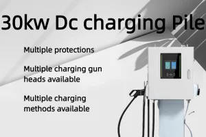 Guhe Customized IP54 Waterproof Energy-Efficient Wall Mounted or Pedestal 30 Kw DC Electric Vehicle Car Charging Solutions Infrastructure Station Charger