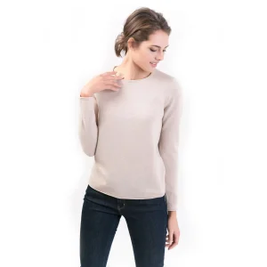 Most Popular Women's Classic Premium Cashmere Crew Neck Pullover Sweaters