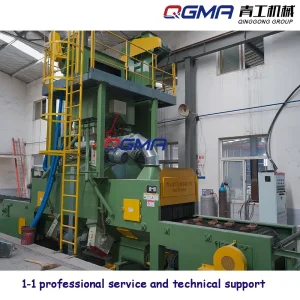 Casting Parts Wire Mesh Belt Shot Blasting Machine Shot Blasting Equipment