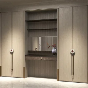 Wooden Walk-in Wardrobe