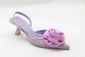 Elegant Floral Custom Fashion Heels